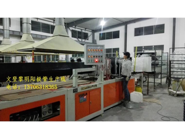 New type of glass steel anode tube automatic production line